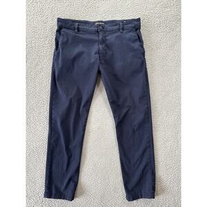 MAVI Chino Pants Mens 36x30‎ (38x30) Johnny Slim Leg Stretch Navy Blue